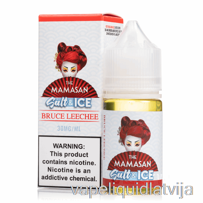 Ledus Bruce Dēles Sāls - Mamasan E-šķidrums - 30ml 30mg Vape šķidrums